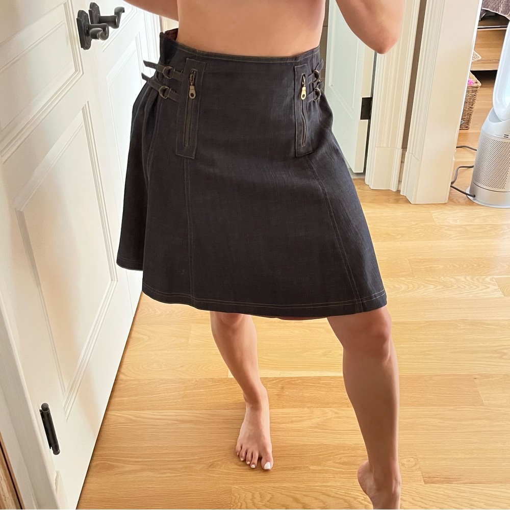 Vintage Cynthia Steffe Denim Skirt